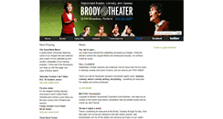 Desktop Screenshot of brodytheater.com